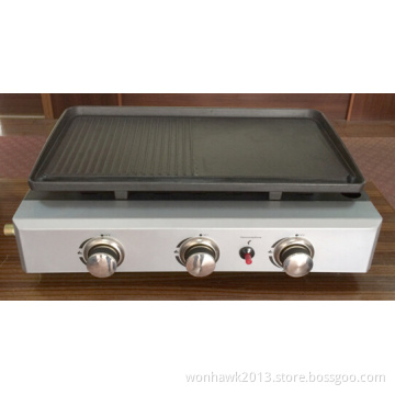 High Quality! 3b Gas Plancha with Cast Iron Plate